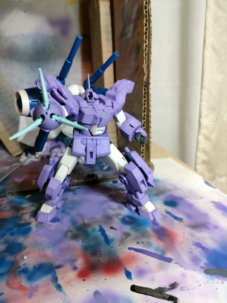 本塗装の第1段階 クラブガンナーだ…