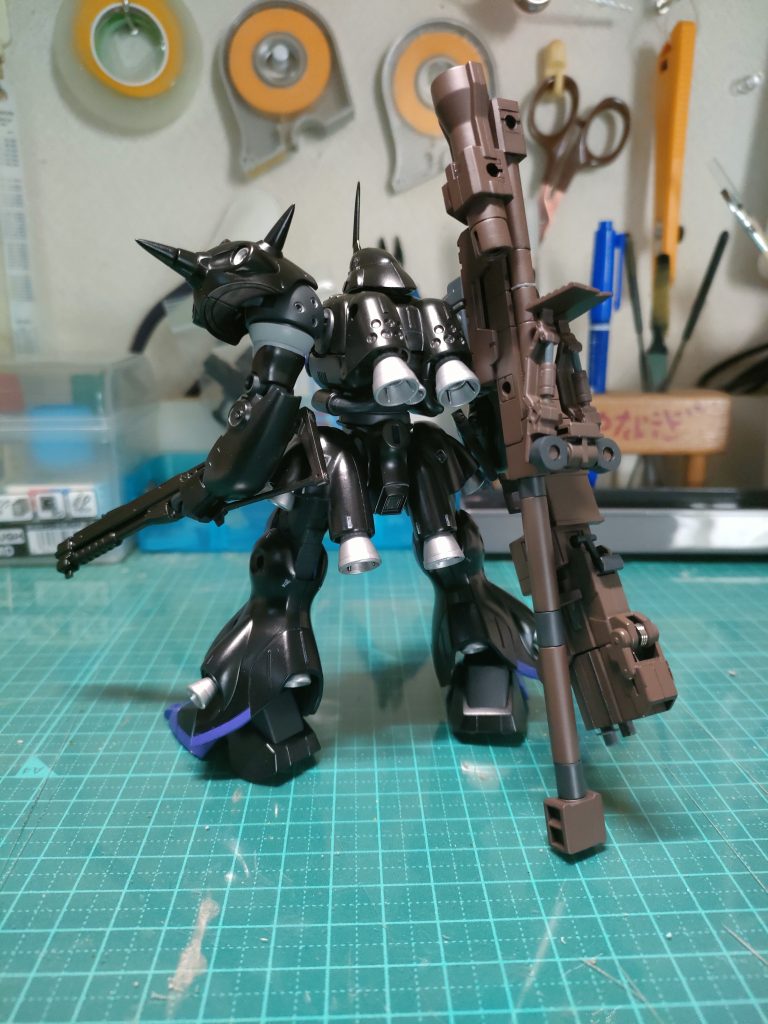 ライフルはコトブキヤのライフルを使用してます。