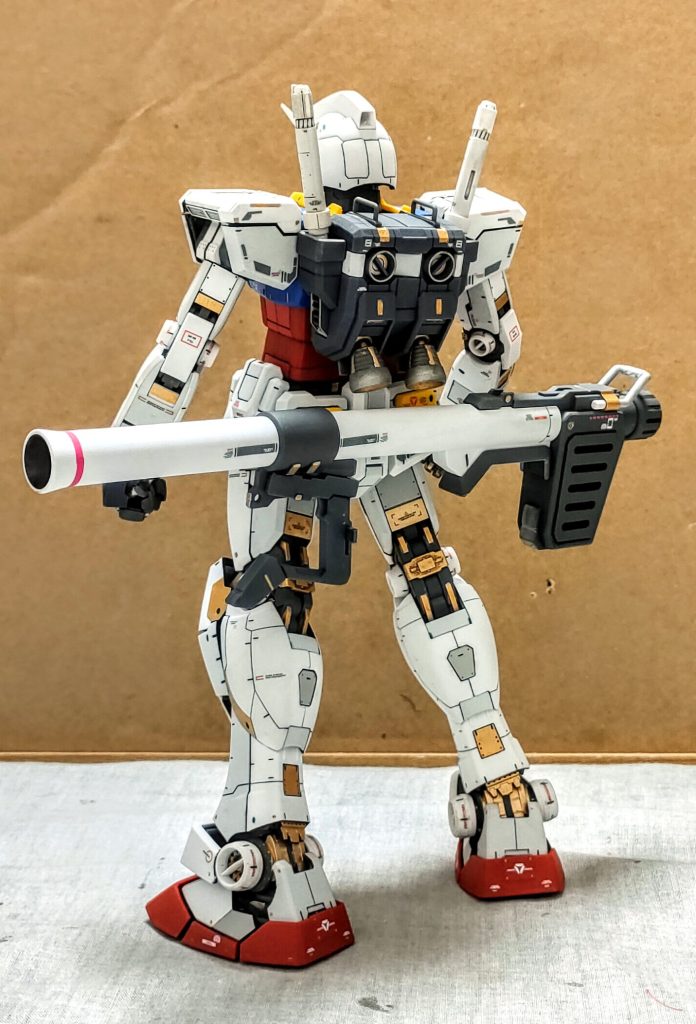 MG 1/100 RX-78-2 ガンダム Ver.3.0 部分塗装 ウェザリング｜綱島ガンプラ部さんのガンプラ作品｜GUNSTA（ガンスタ）