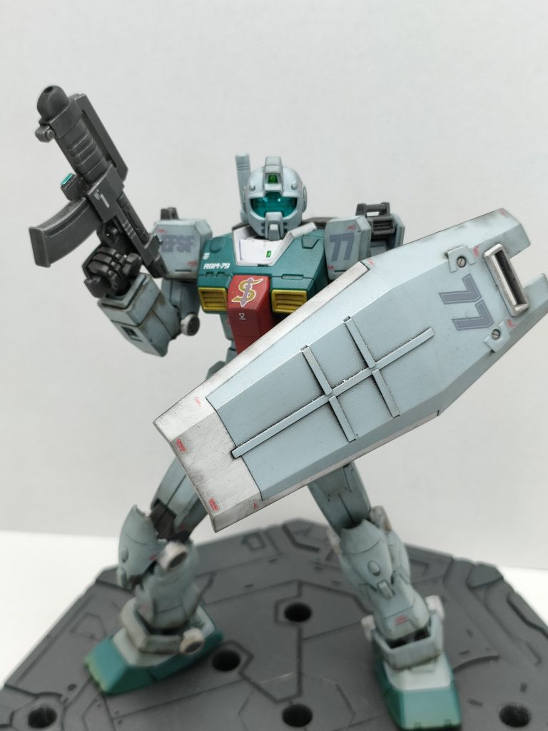 あとは適当にポージングしていきます。