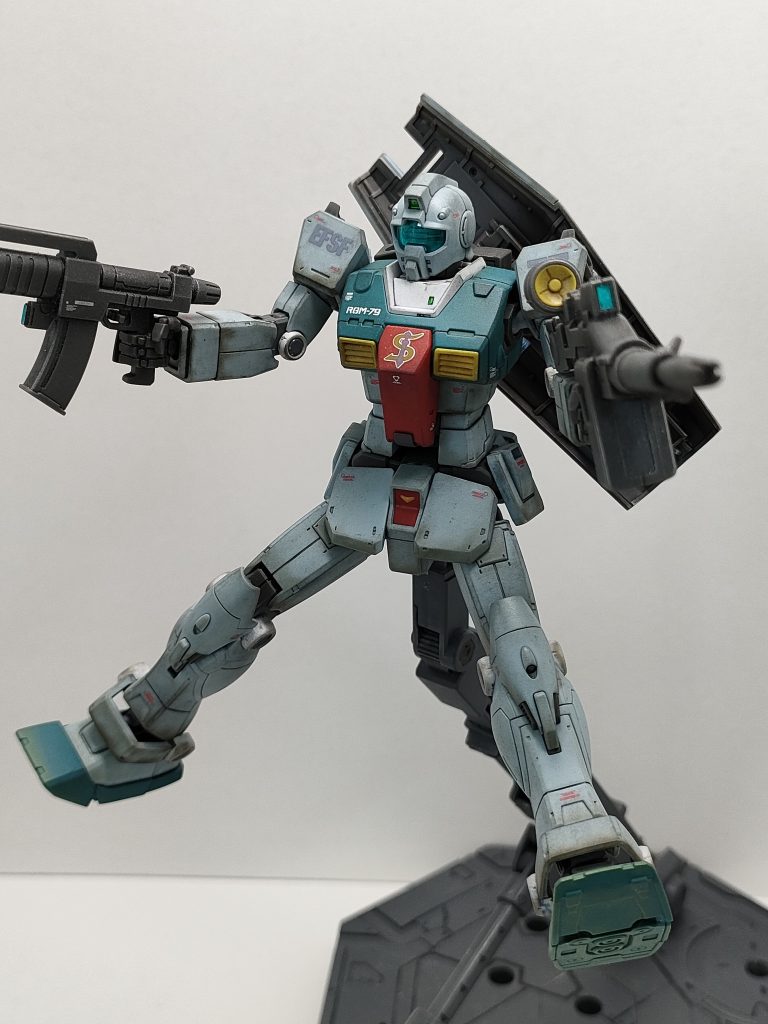 全弾発射!!スレッガーさんに似合うジムに出来たかなと自己満してます😎✨