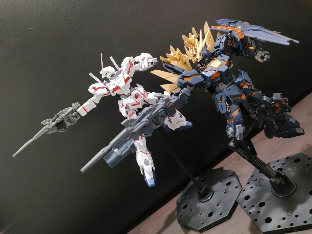 覚醒してませんが、最終決戦ポーズで緑サイコフレームだけで売って欲しい笑 やるぞ、バナージ!この光は、おれたちだけが生み出しているものじゃない!!分かってます。みんながこの中に!!