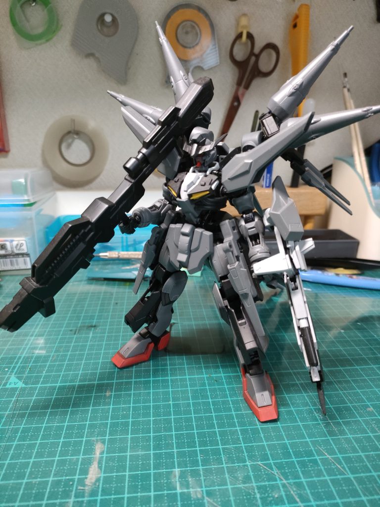 これは初めてエアブラシ塗装をした作品です。でも何回も失敗して結局缶スプレー塗装がメインに（笑）