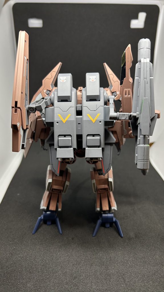 2日前にやっと完成したガンダムルブリスソーン強襲型！ZZとのミキシング機体！–3枚目/制作者：みなみかぜ