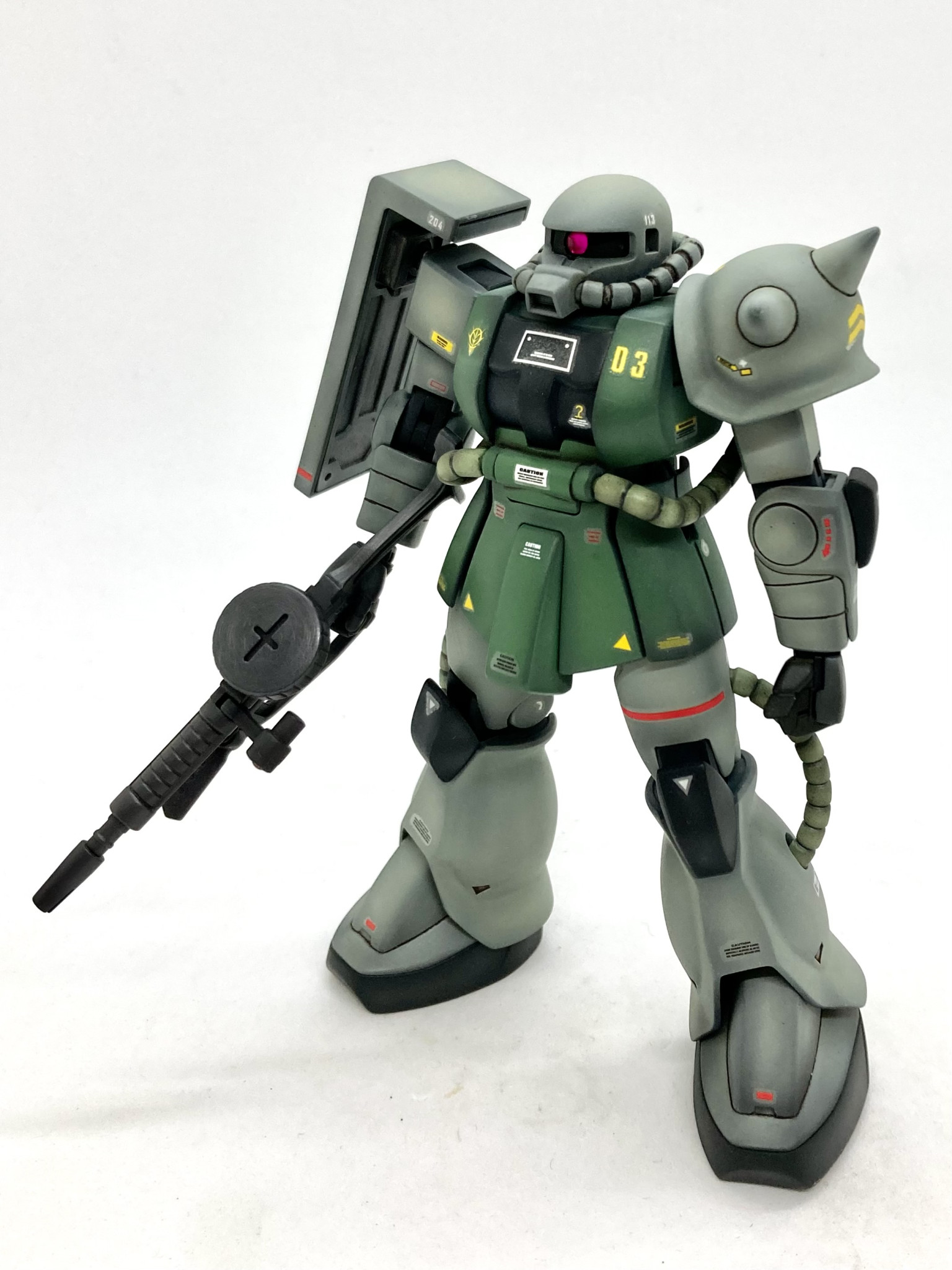 1/144 理想のザク〜ノスタルジック編〜｜のちちさんのガンプラ作品 