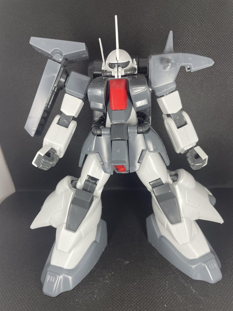 この時はサイドのアンテナ折れてることに気がついておらずこういう仕様だと思ってました。あとあと急いで作成。