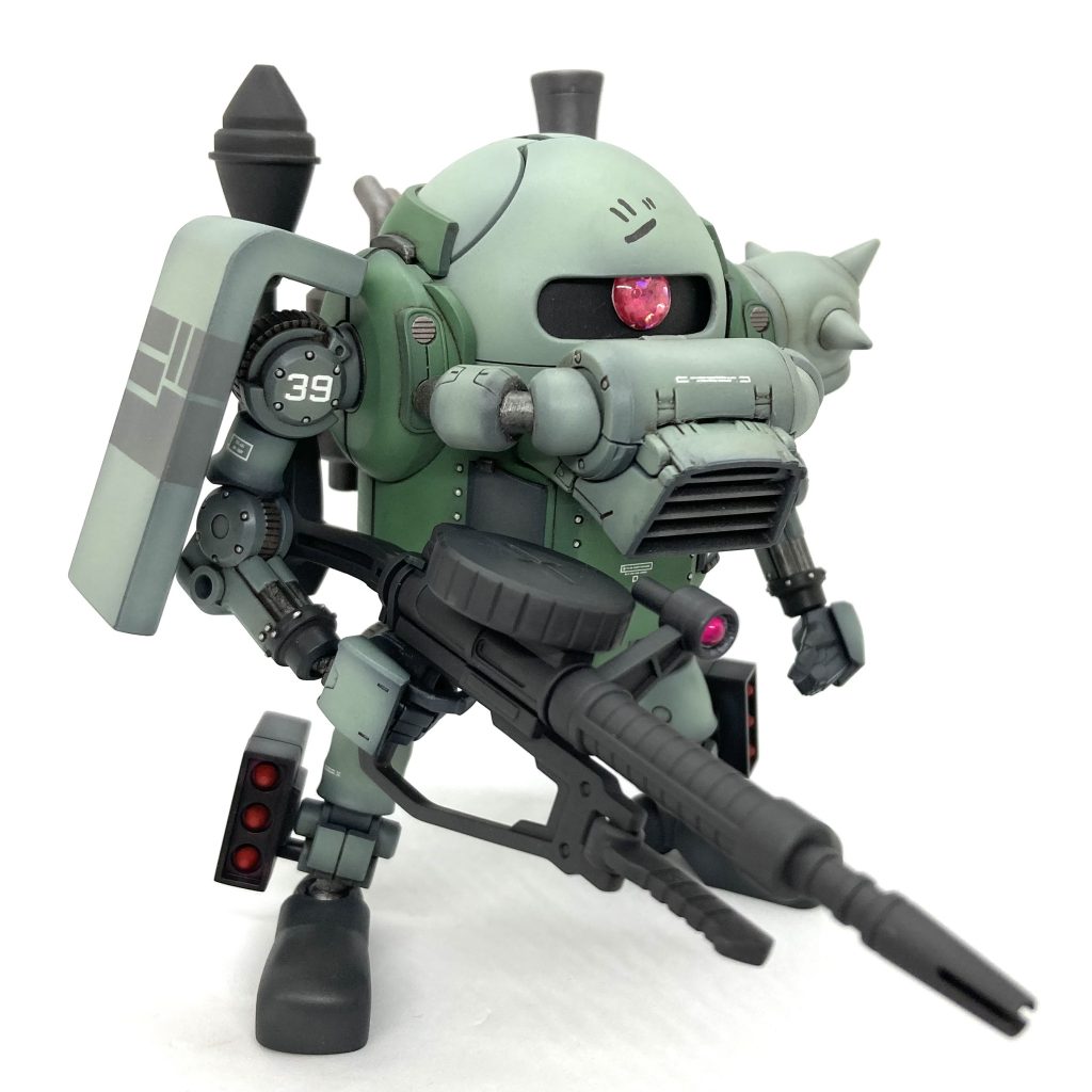 フル装備状態。武器は1/100のモノがしっくりきました。