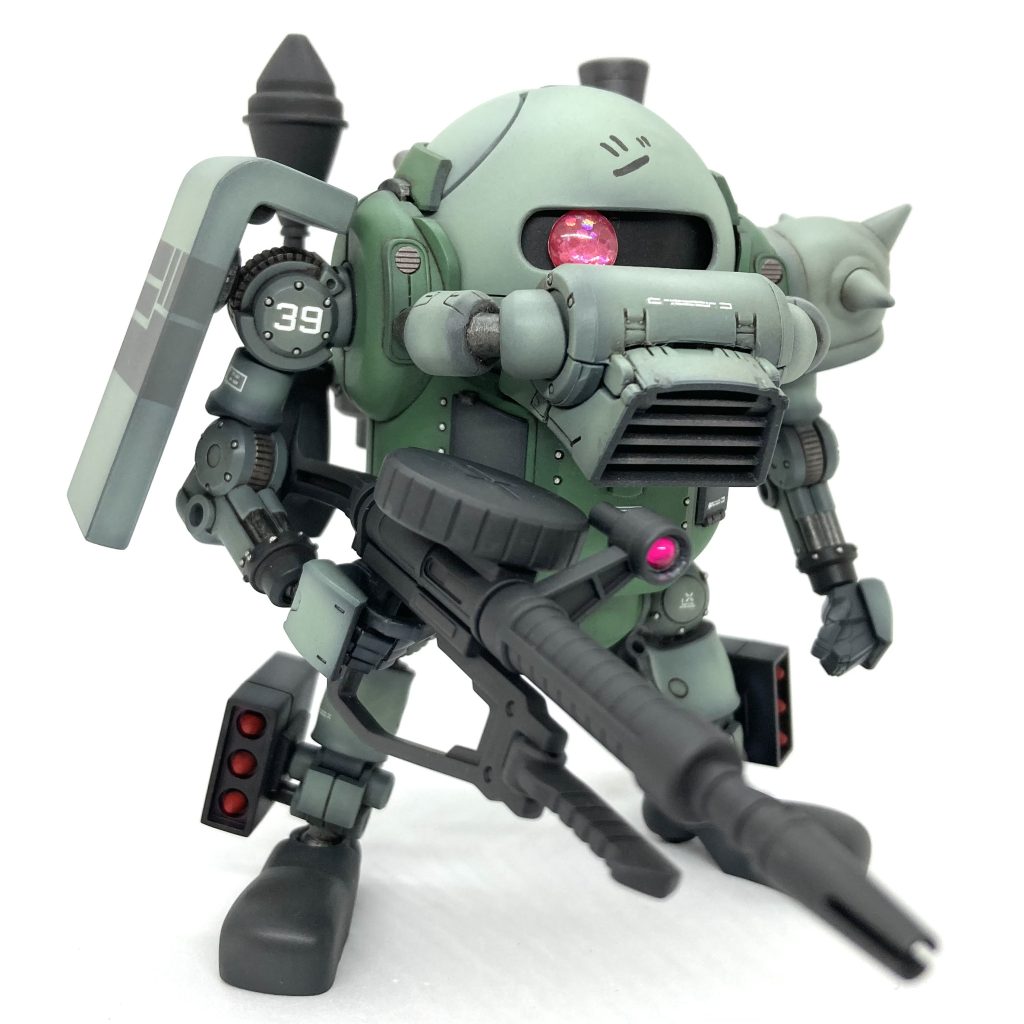 ちゃんとモノアイも動いたりして😌