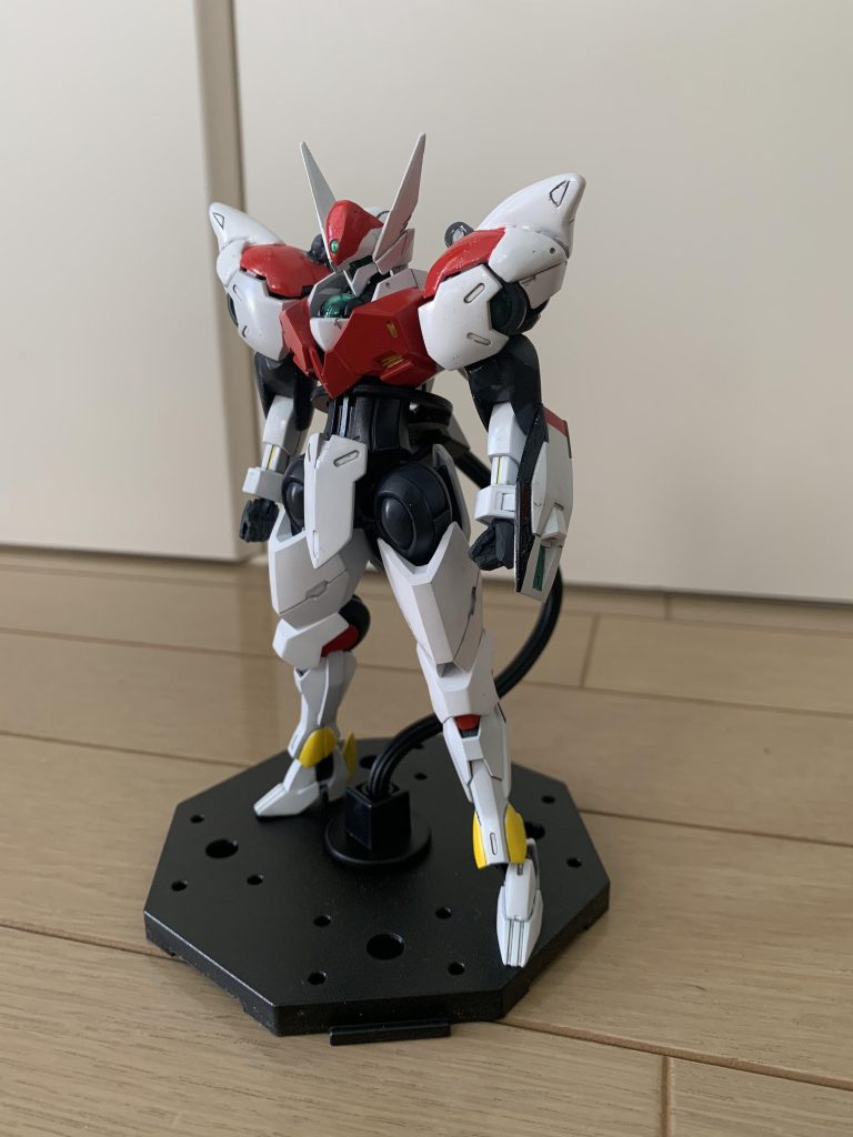 あと実は細かいところに差し色を追加しています。シールドも色がついてよりテックシールドらしくなりました。