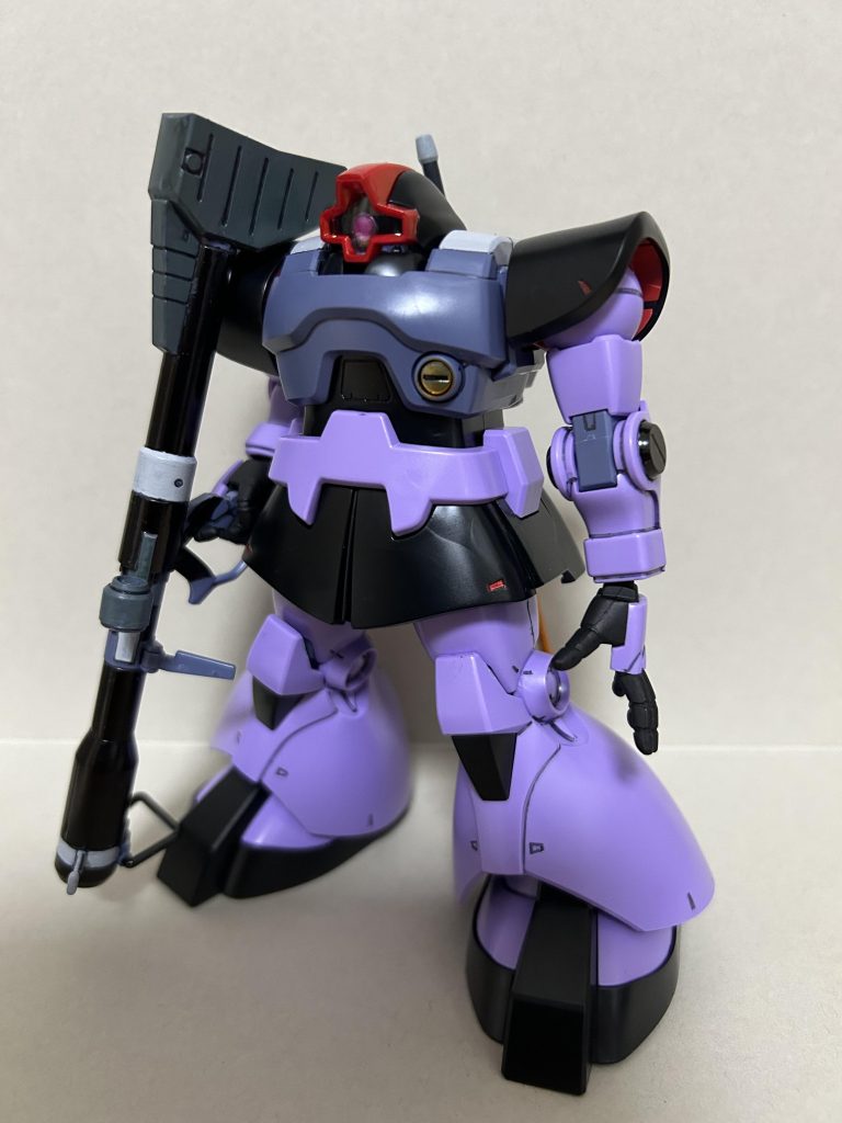 ウェザリング前の部分塗装だけ状態です。