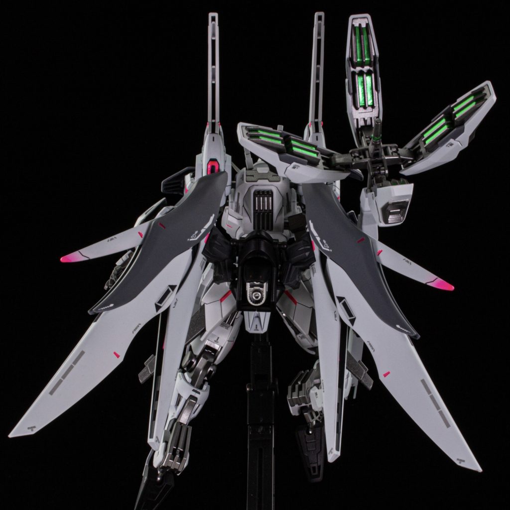 バリアブルロッドライフル装備　背中