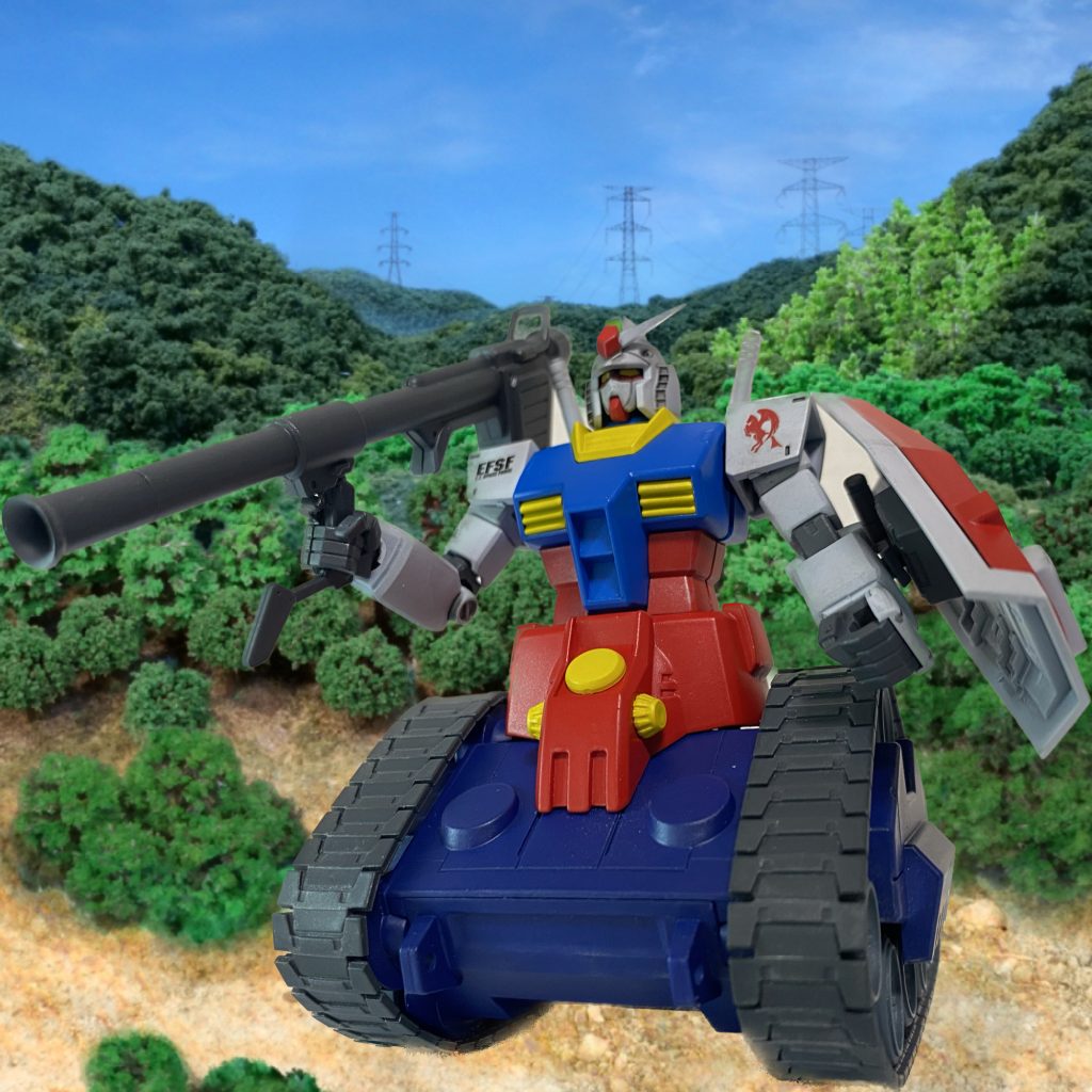 HGUC ガンダムタンク–4枚目/制作者：丸五ワークス