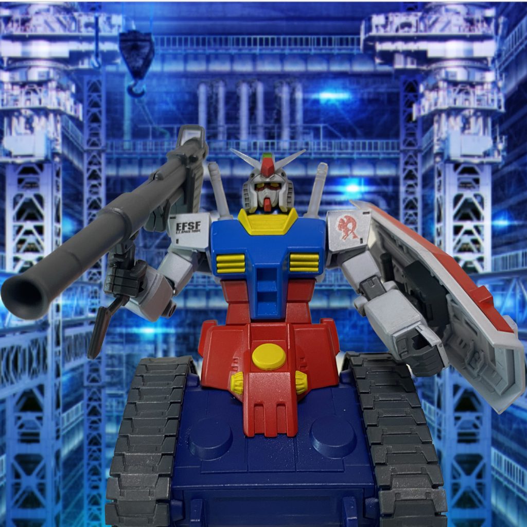 HGUC ガンダムタンク–3枚目/制作者：丸五ワークス