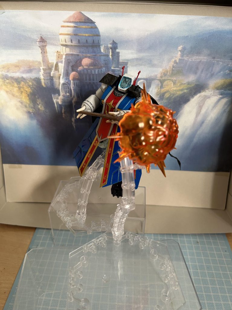 「メガバズ！！」（ナイトガンダム物語より攻撃呪文）