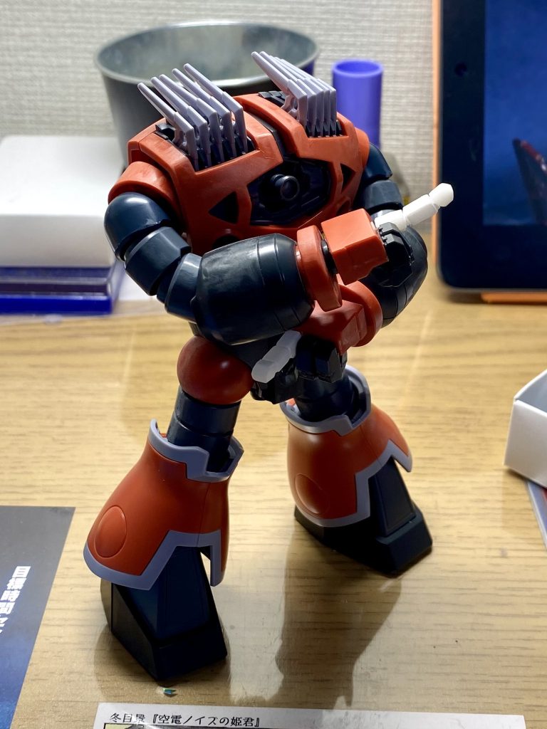 指が出来上がってこれだ〜の時の写真