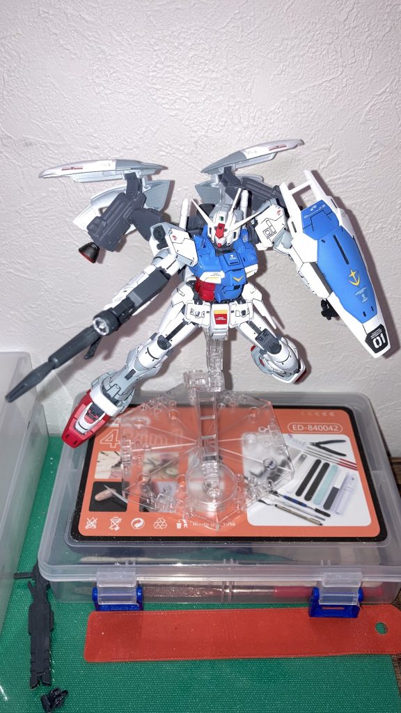 2作品目にてRGに挑戦！HGウイングゼロのバインダーを少し改造してバーニア作成！–3枚目/制作者：みなみかぜ