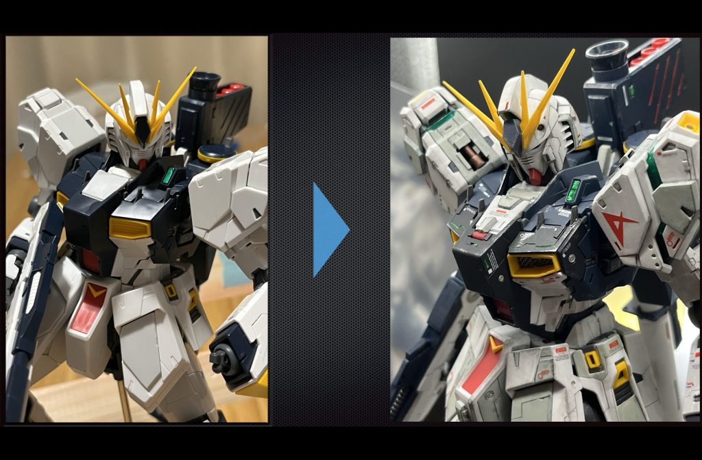 スジボリ、モールド作成、メタルパーツ埋め込みなどをしました。