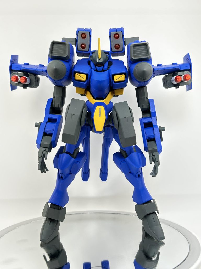 肩部そのものをエンジン的な動力的なモノに換装して殺人的な加速力を得た