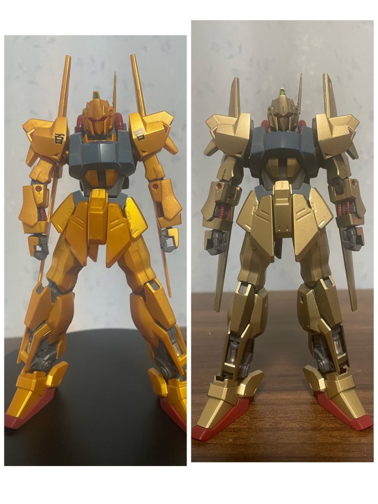 比較用にビフォーアフター。