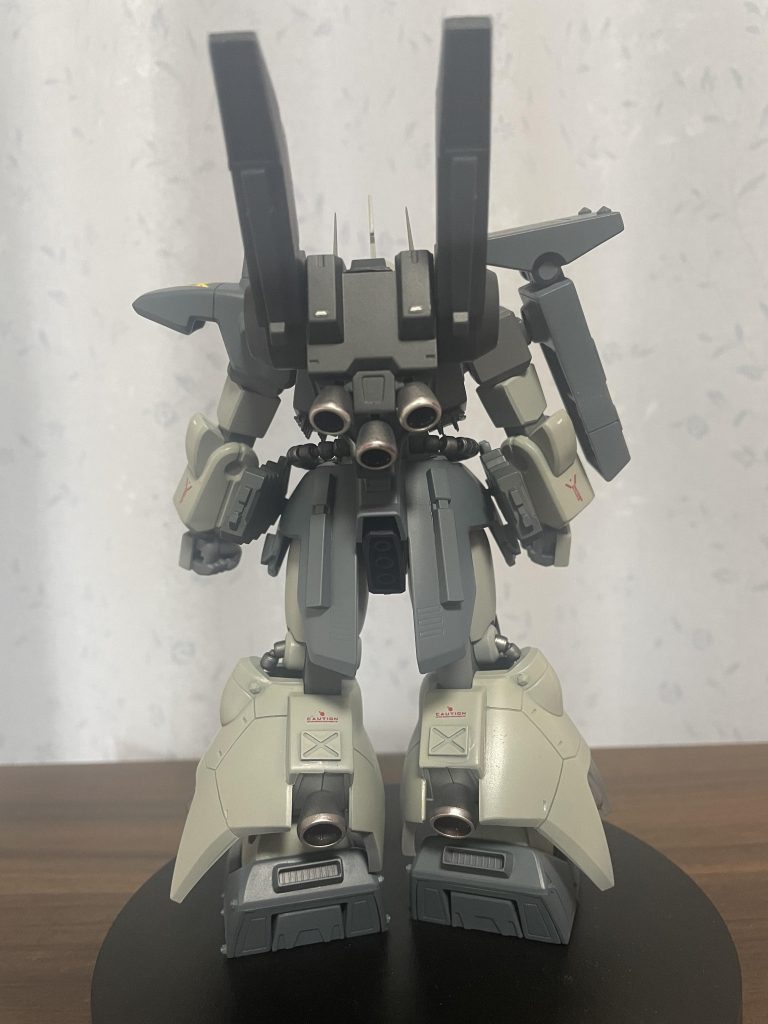 バーニアを黒からジェラルミン塗装のみ。