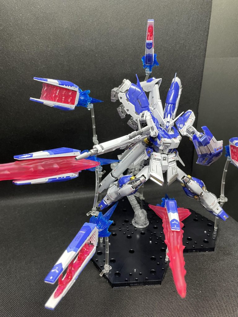 プレバンでファンネルエフェクトセットを発注していたので一緒に作成しました