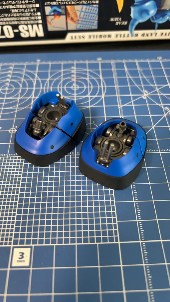 MGのシリンダーは精密で動かし甲斐があります。