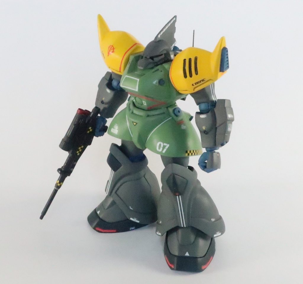 ~~機体解説という妄想本機はゲルググマリーネ量産に先立って建造された、ゲルググマリーネの評価試験機である。建造はア・バオア・クー工廠で行われ、試験もそこで行われている。