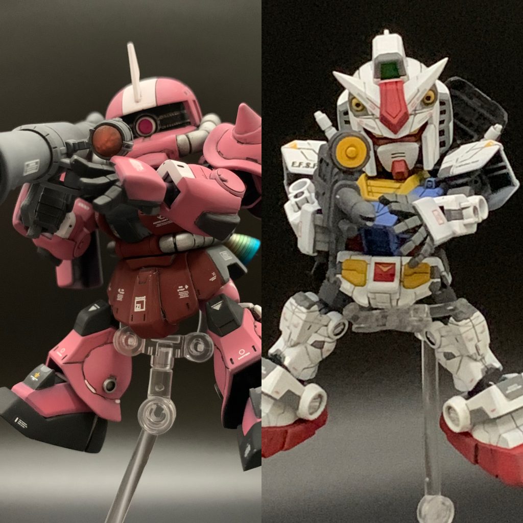 バズーカvsビームライフル