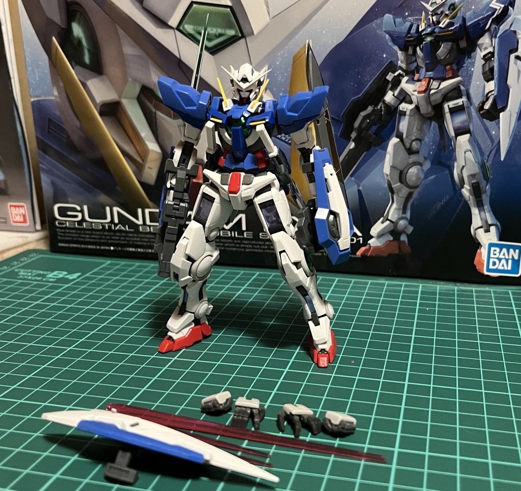 OOガンダムの装備を借りて。