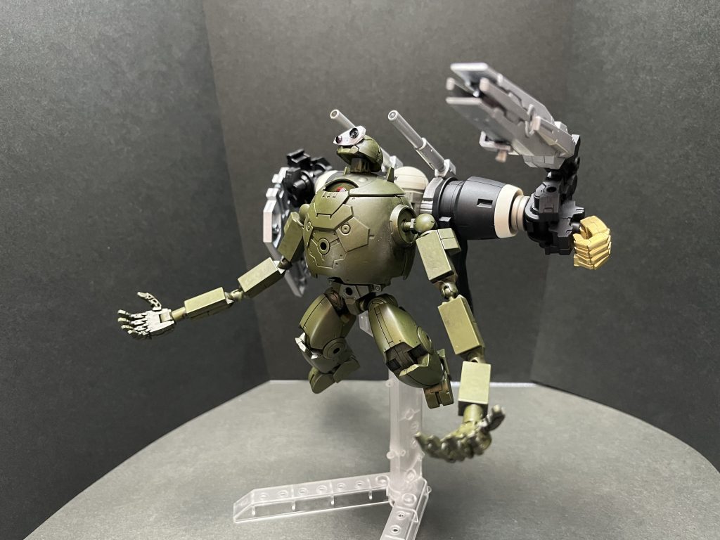 バオリキャノン背中に詰め込んでぇぇぇ!