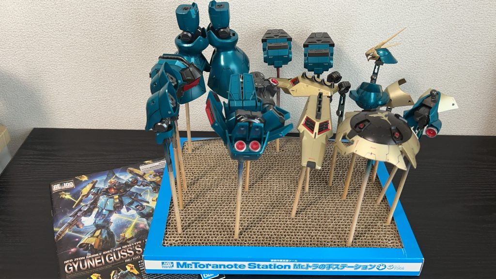 トップコートを乾かしているこの時が最高潮でした。