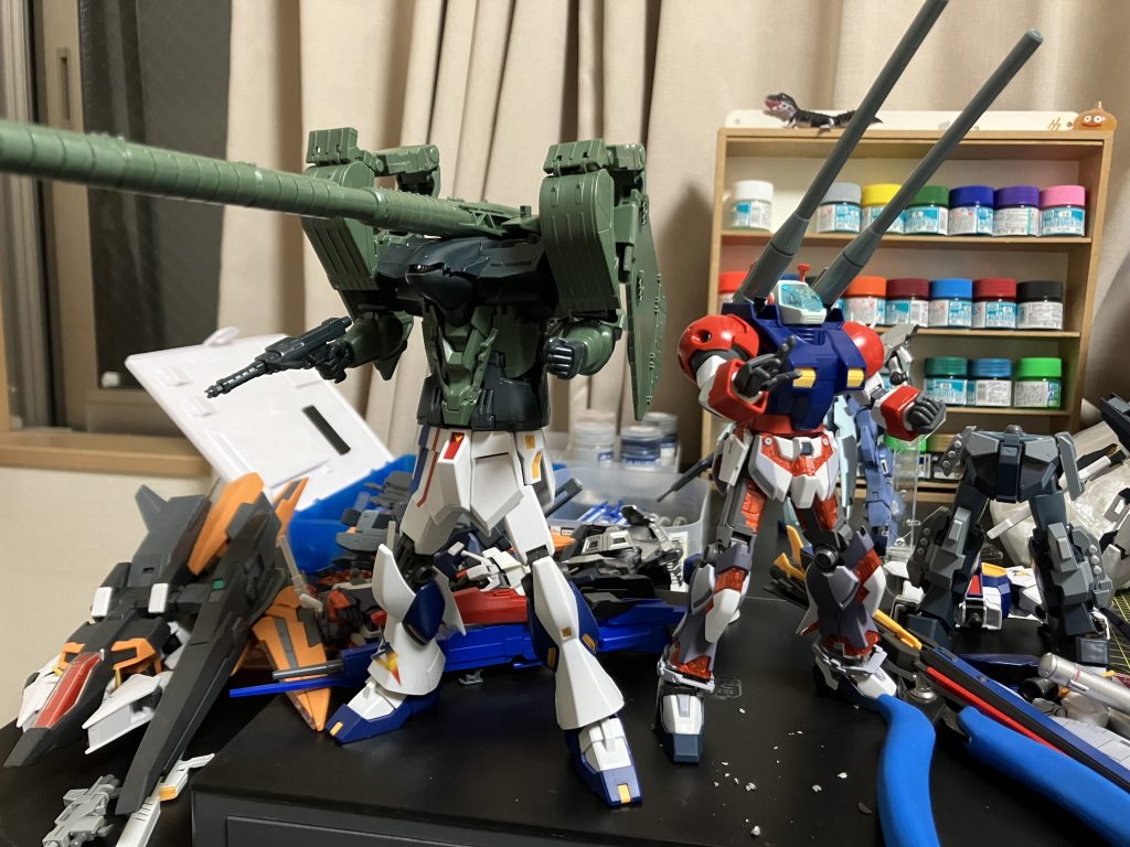 友軍機(名称未定)もいずれはきちんと塗装してあげたいな。