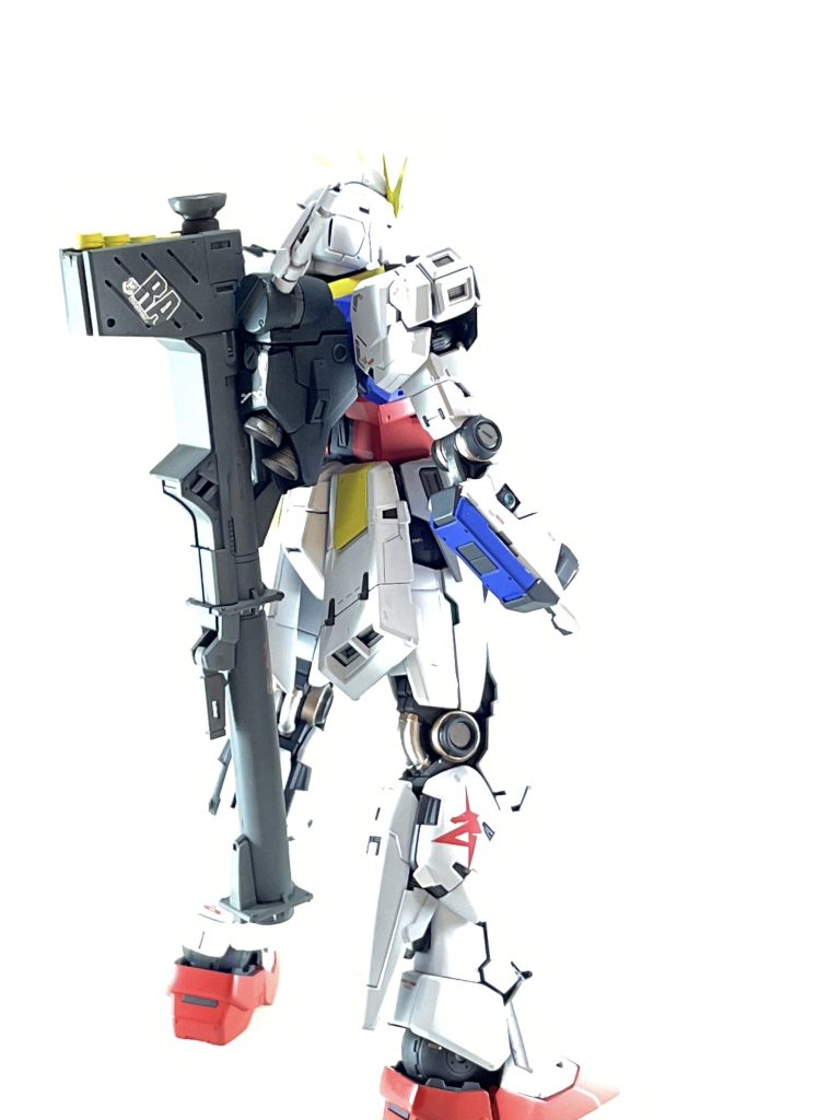 バックショット。右腕の青い部分はアレックスに少し引っ張られてます。(笑)