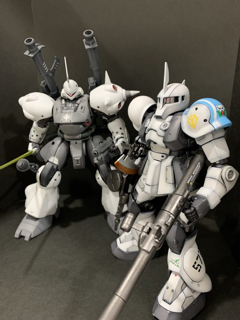 過去作 シンマツナガ専用ケンプファーと。だんだんと自分の作風が決まってきました。ご観覧ありがとうございました😊