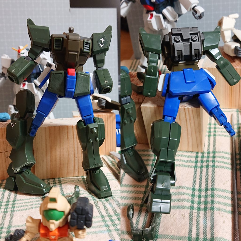 リバイブ前のブルーディスティニーとミキシングです