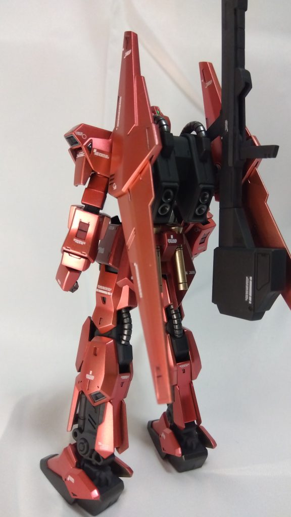 背面サーベルなどの消耗品は塗装しないスタンスww変なとこでこだわる迷主ww