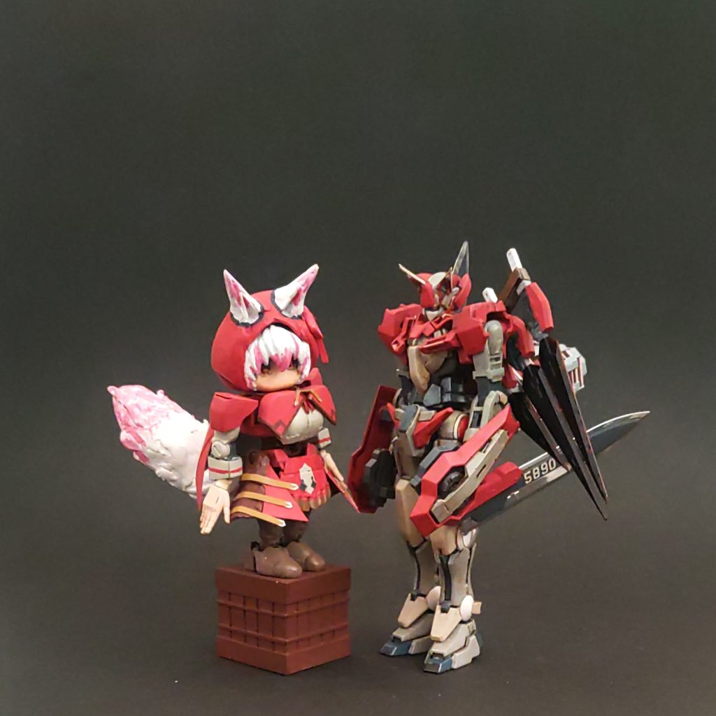 GNソード二丁持ちがチャームポイントです。