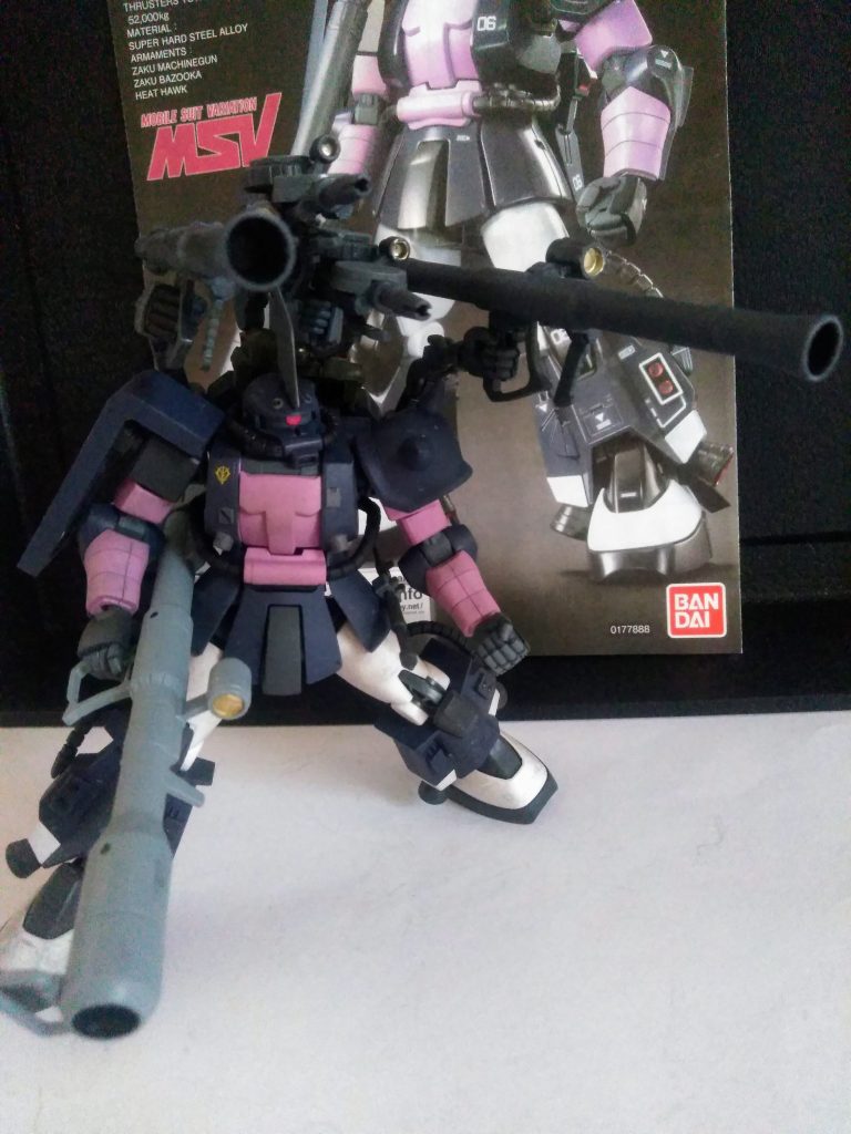 ハイ。特殊兵装『トリプル スター システム』を起動😍 決して『サイコなんとか』は搭載しておりません😤 『ミツボシ中尉』は一人三役をコナサなければ成らないのです😱