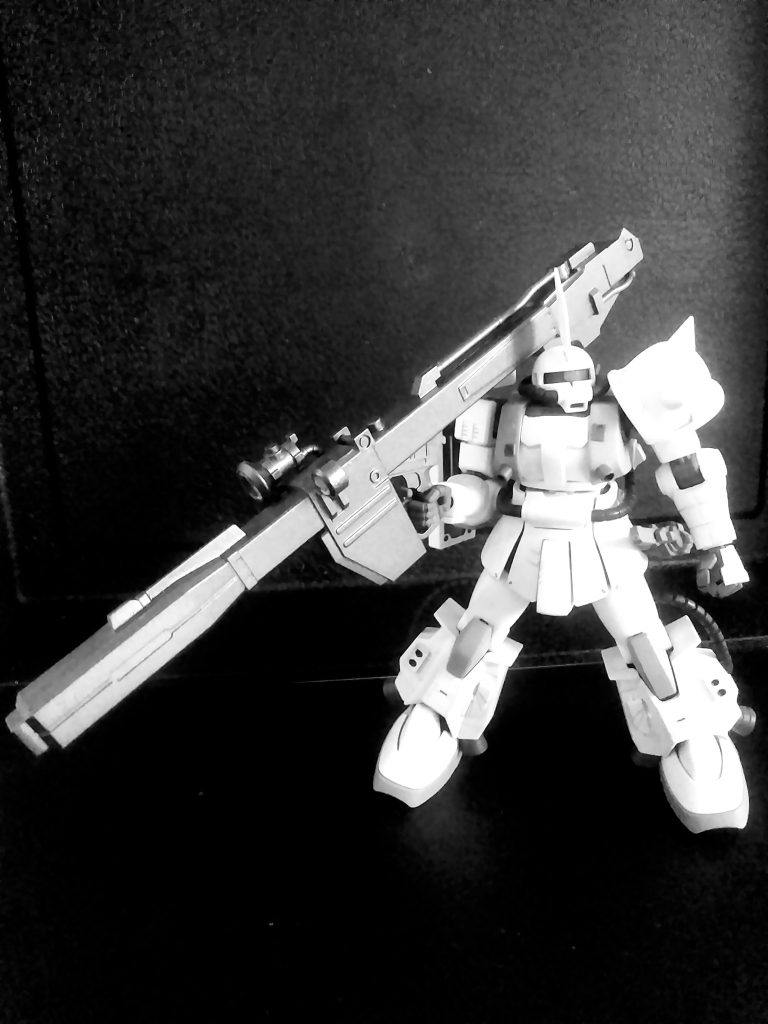 Next time preview 『MS-06R1A Zaku Beam Tamer❓』 お目汚し ありがとうございました