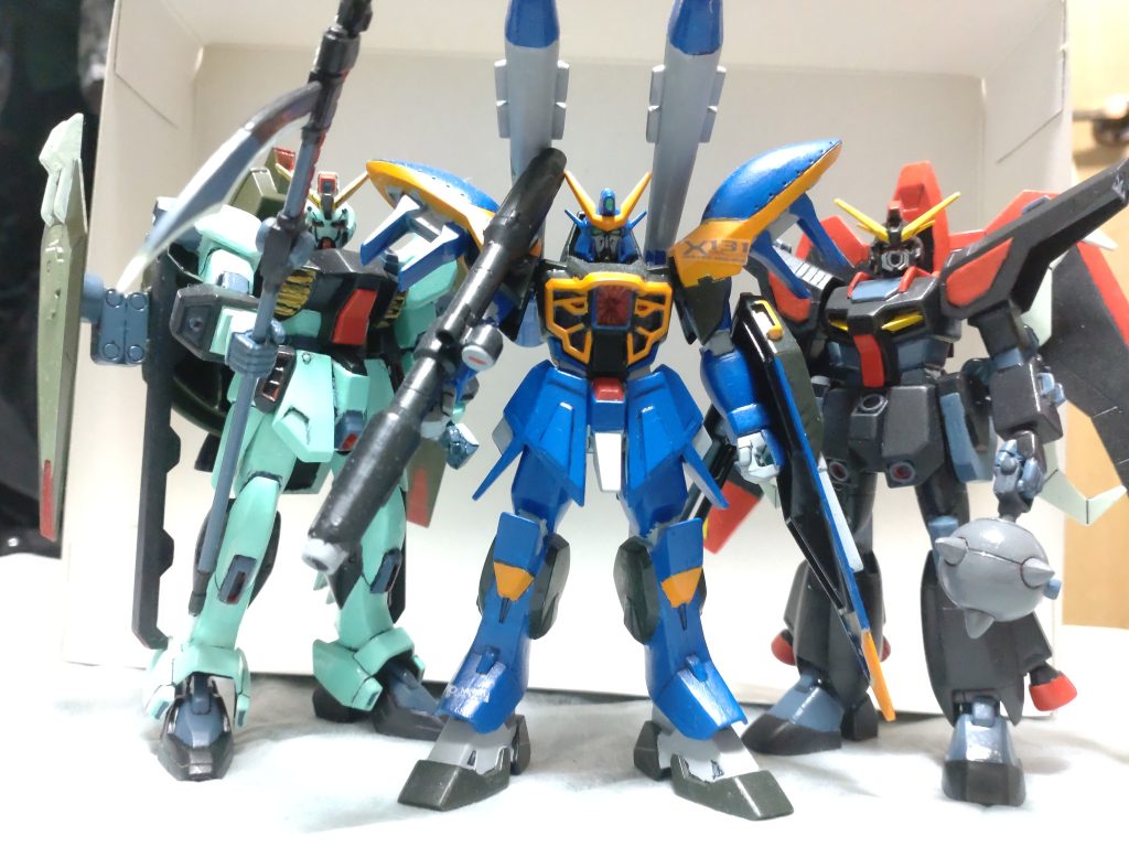 連合軍の後期GATシリーズがコレクションシリーズで揃いました♪カラミティはかなり前に作ったので、また作り直したいなと思ってます♪