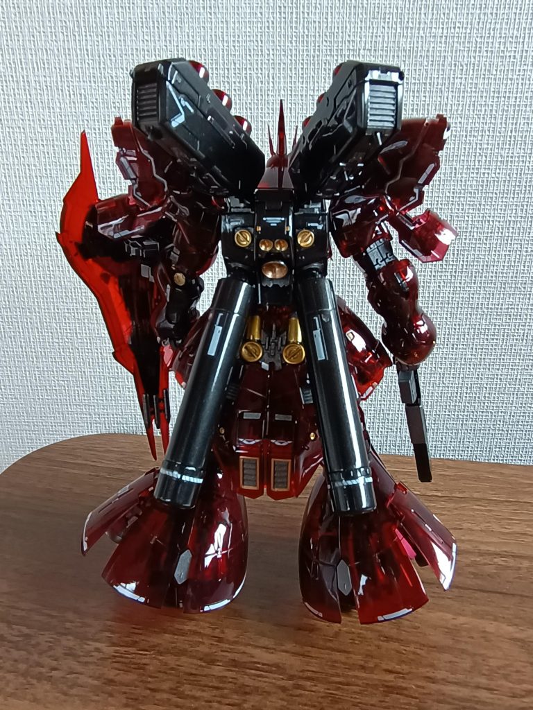 この作品で学んだこと。タミヤエナメルゴールドリーフはエナメル溶剤で拭き取れないこと。早く知りたかった…