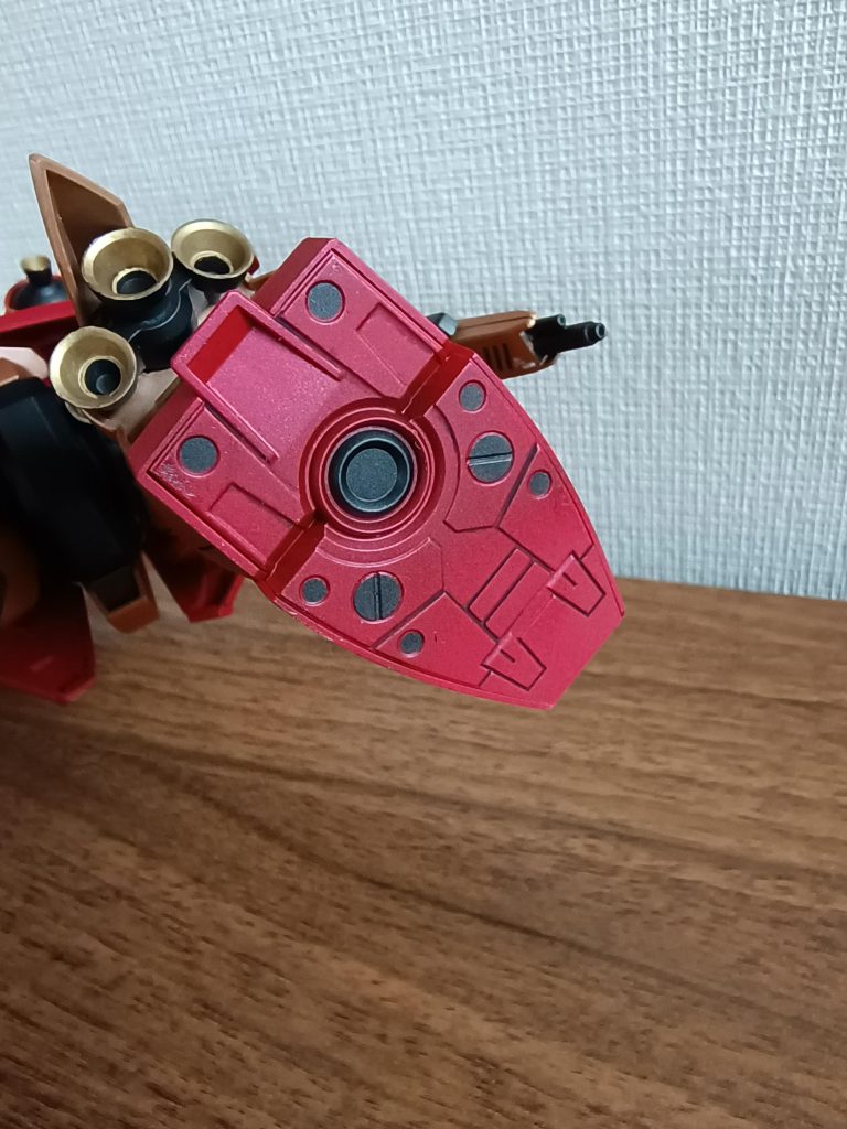 塗り分けしてみたものの…見えないところじゃん…