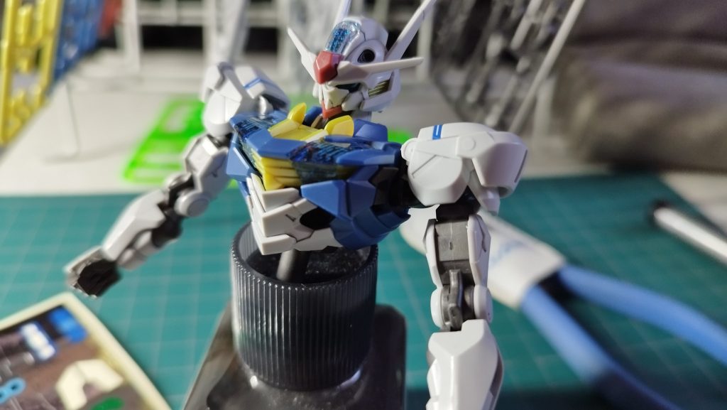 墨入れはタミヤのエナメルグレー黄色部のみ、ブラックで墨入れしてます