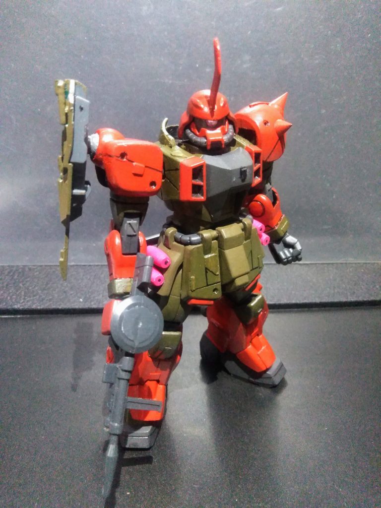 2023年 2月12日に投稿の｢ザク・ウォーリア｣を｢なんちゃってリビルド｣致しました🤗