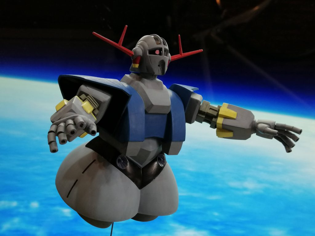 いちおうポリキャップ抜き差しで脚をバーニアに交換可能です。