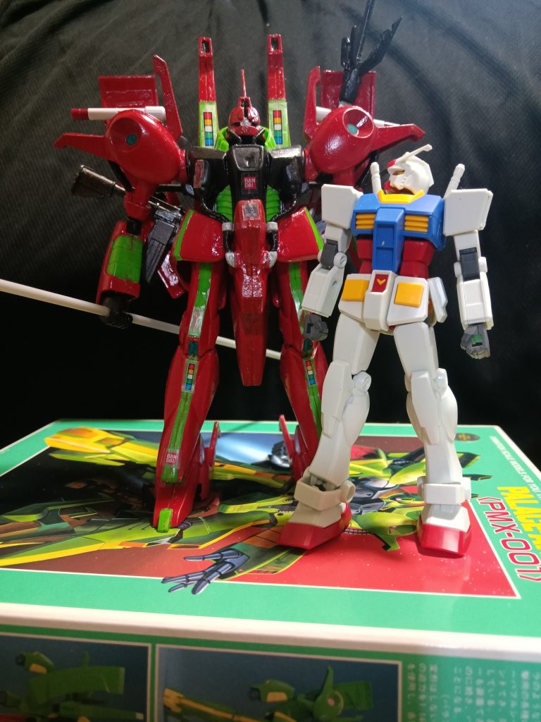 EGガンダムと比較　でかいなパラスアテネ