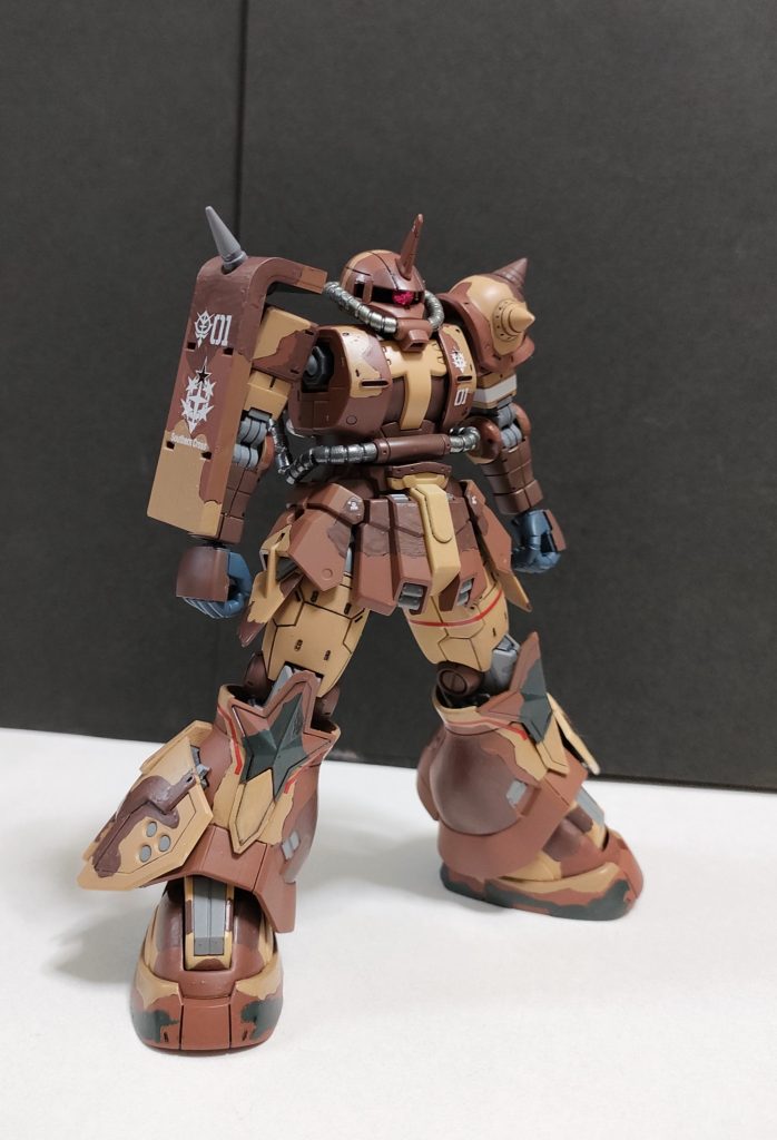 ＨＧ 1/144 高機動型ザク 地上用 (エグバ機)–2枚目/制作者：@Ymarl1