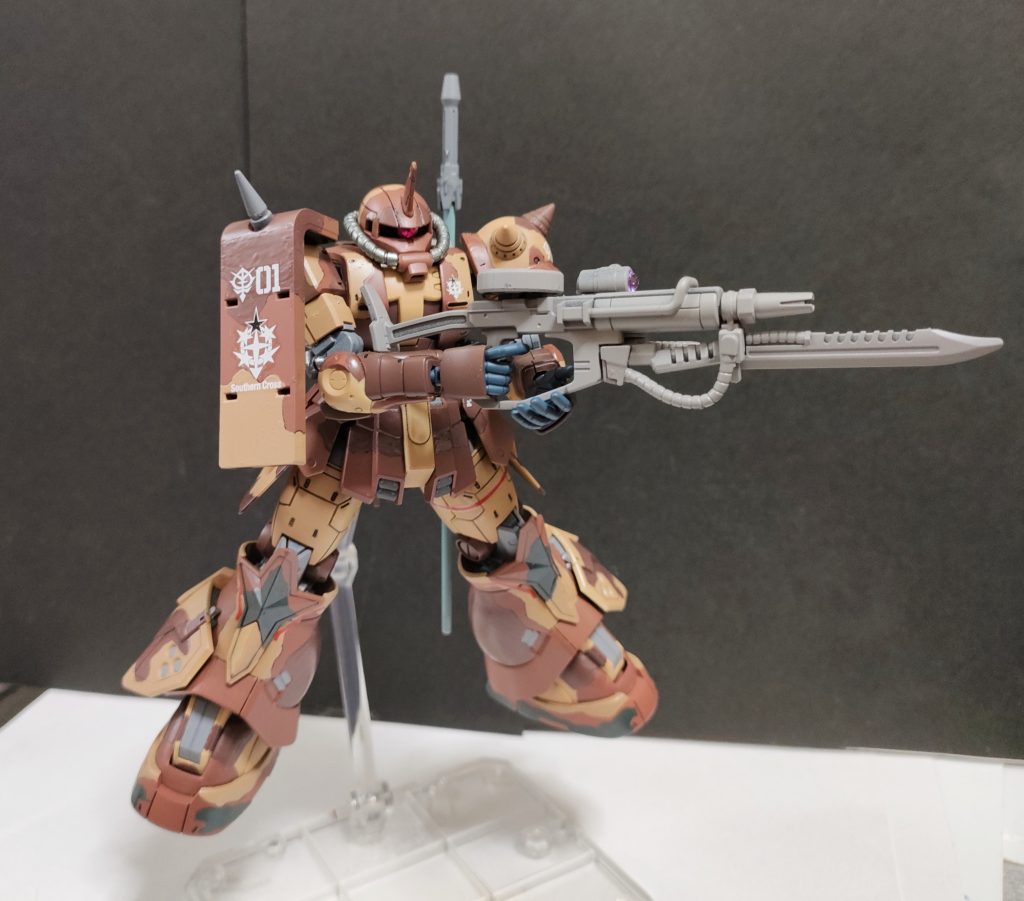 ＨＧ 1/144 高機動型ザク 地上用 (エグバ機)–5枚目/制作者：@Ymarl1
