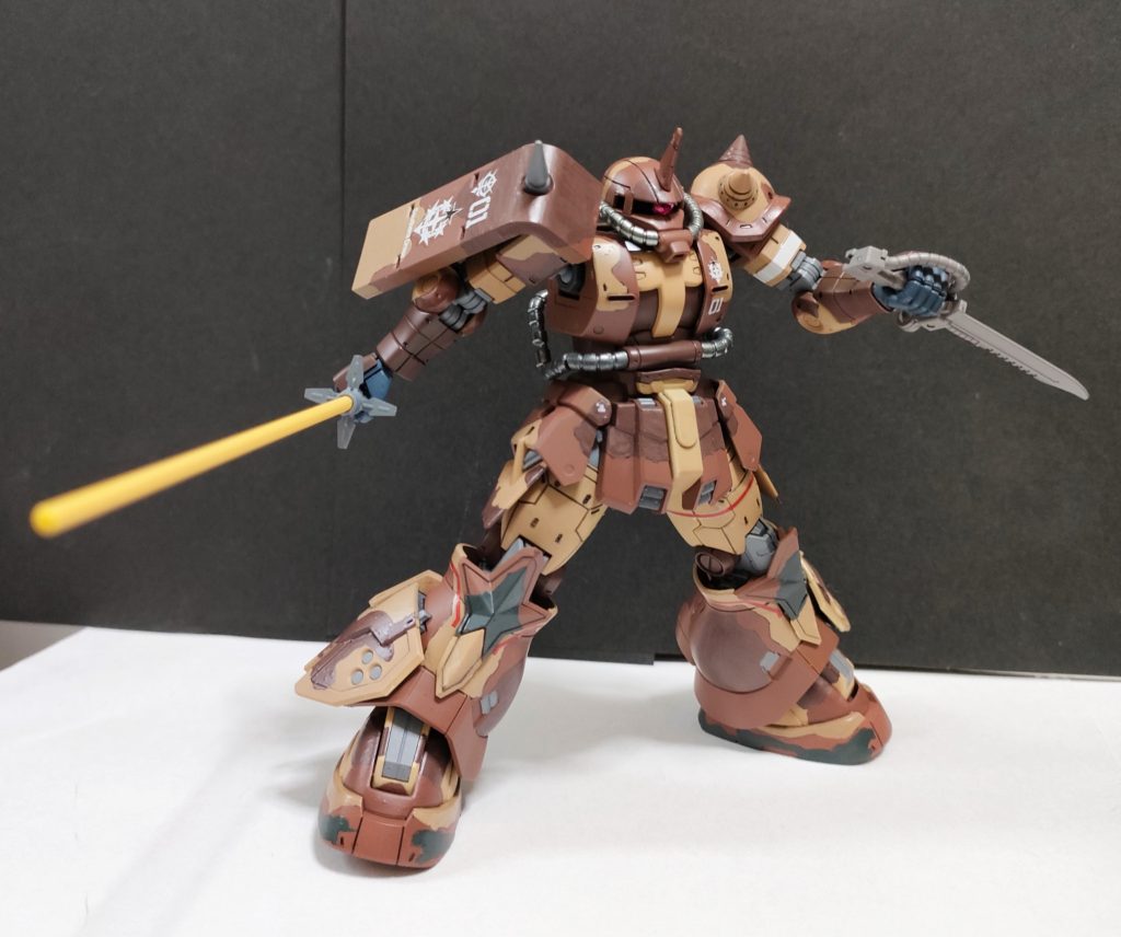 ＨＧ 1/144 高機動型ザク 地上用 (エグバ機)–2枚目/制作者：@Ymarl1