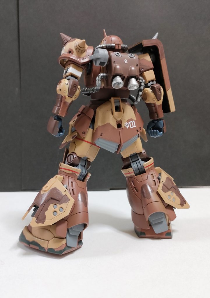 ＨＧ 1/144 高機動型ザク 地上用 (エグバ機)–4枚目/制作者：@Ymarl1